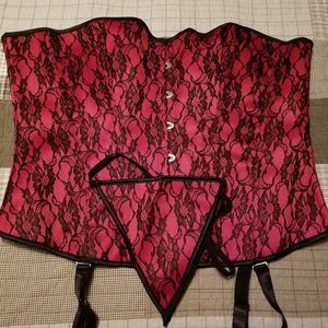 Hips and Curves plus size corset